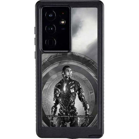 The Justice League (2017) Cyborg Poster Galaxy S24 Ultra Waterproof Case