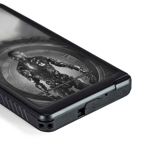 The Justice League (2017) Cyborg Poster Galaxy S24 Ultra Waterproof Case