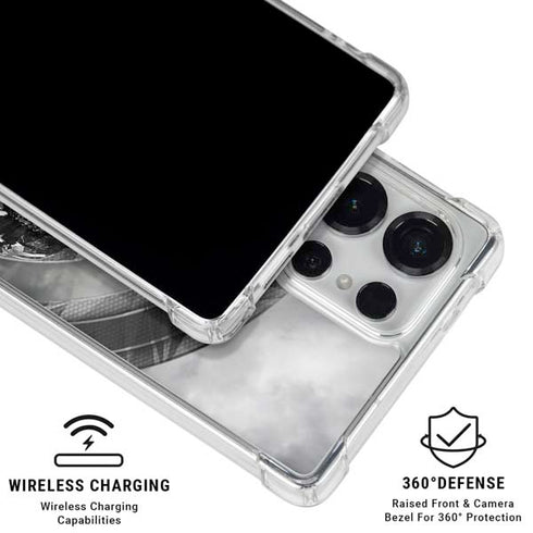 The Justice League (2017) Cyborg Poster Galaxy S25 Ultra Clear Case