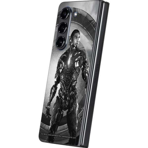 The Justice League (2017) Cyborg Poster Galaxy Z Fold5 5G Skin