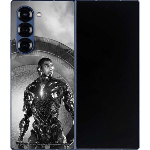 The Justice League (2017) Cyborg Poster Galaxy Z Fold6 Skin