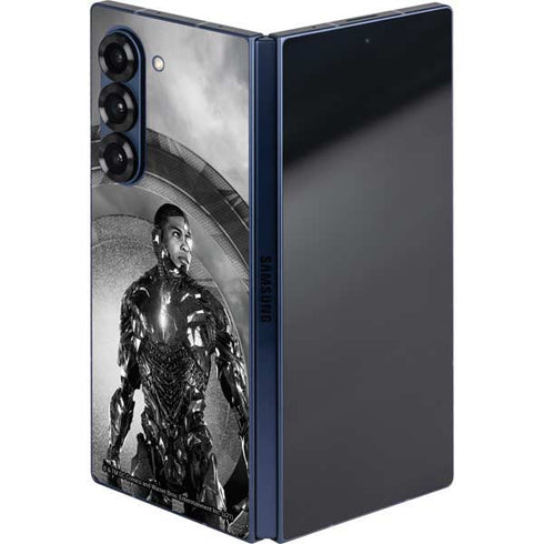 The Justice League (2017) Cyborg Poster Galaxy Z Fold6 Skin