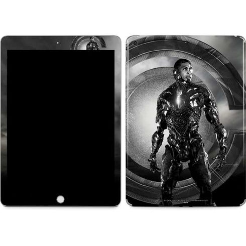 The Justice League (2017) Cyborg Poster Apple iPad Skin