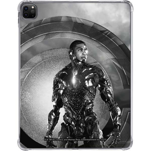 The Justice League (2017) Cyborg Poster iPad Pro 11in (2024) Clear Case