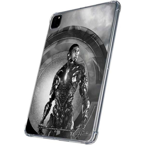 The Justice League (2017) Cyborg Poster iPad Pro 11in (2024) Clear Case