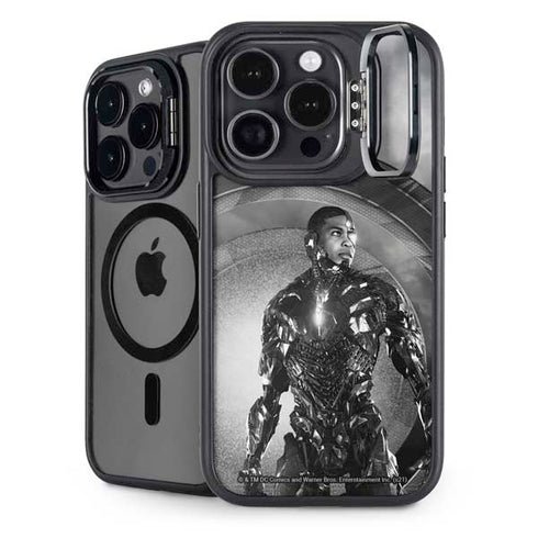 The Justice League (2017) Cyborg Poster iPhone 14 Pro Kickstand Case