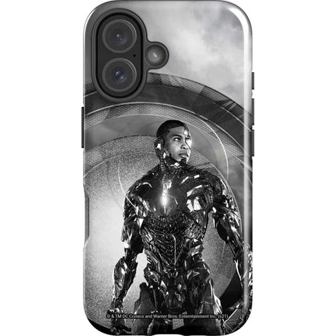 The Justice League (2017) Cyborg Poster iPhone 16 Magsafe Impact Case
