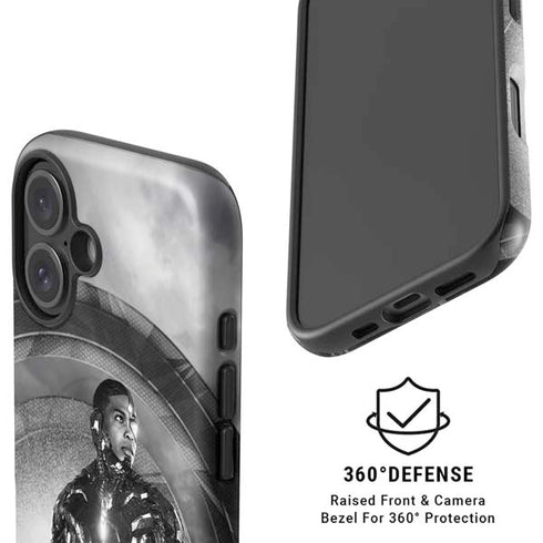 The Justice League (2017) Cyborg Poster iPhone 16 Magsafe Impact Case