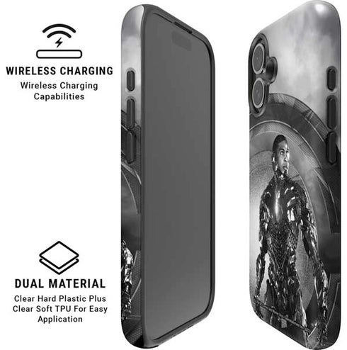 The Justice League (2017) Cyborg Poster iPhone 16 Magsafe Impact Case
