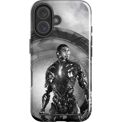 The Justice League (2017) Cyborg Poster iPhone 16 Plus Impact Case