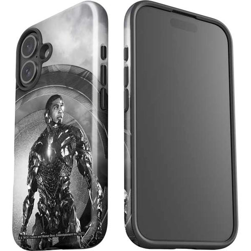 The Justice League (2017) Cyborg Poster iPhone 16 Plus Impact Case