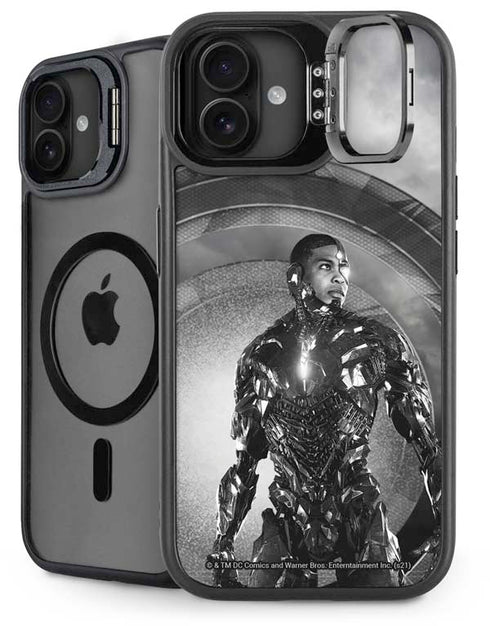 The Justice League (2017) Cyborg Poster iPhone 16 Plus Kickstand Case