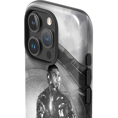The Justice League (2017) Cyborg Poster iPhone 16 Pro Impact Case