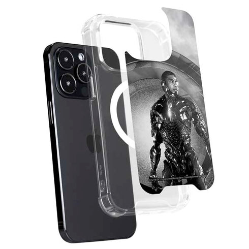 The Justice League (2017) Cyborg Poster iPhone 16 Pro MagSafe Case