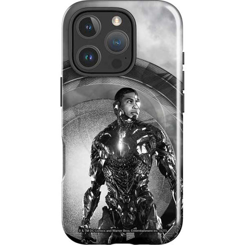 The Justice League (2017) Cyborg Poster iPhone 16 Pro Max Magsafe Impact Case