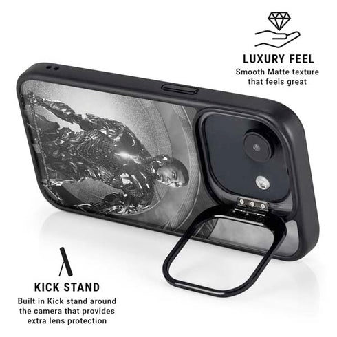 The Justice League (2017) Cyborg Poster iPhone 16e Kickstand Case