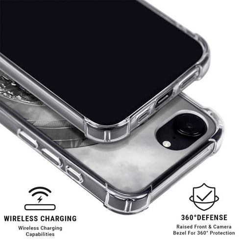 The Justice League (2017) Cyborg Poster iPhone 16e Clear Case