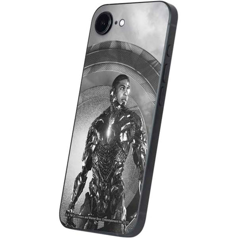 The Justice League (2017) Cyborg Poster iPhone 16e Skin