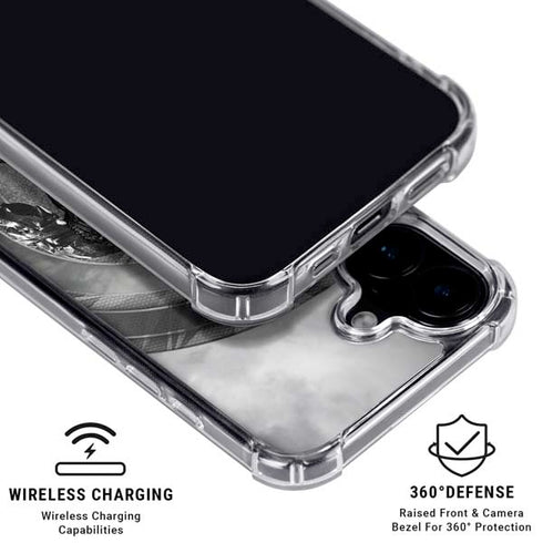 The Justice League (2017) Cyborg Poster iPhone 17 Clear Case