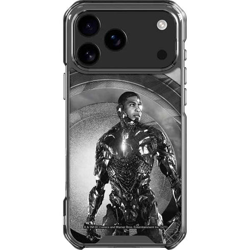 The Justice League (2017) Cyborg Poster iPhone 18 Pro Max Clear Case
