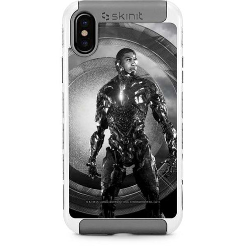 The Justice League (2017) Cyborg Poster iPhone Cases