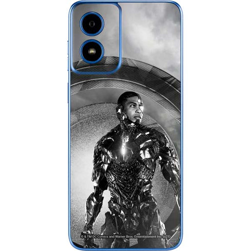 The Justice League (2017) Cyborg Poster Moto G Play 4G (2024) Skin
