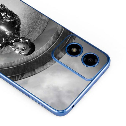 The Justice League (2017) Cyborg Poster Moto G Play 4G (2024) Skin