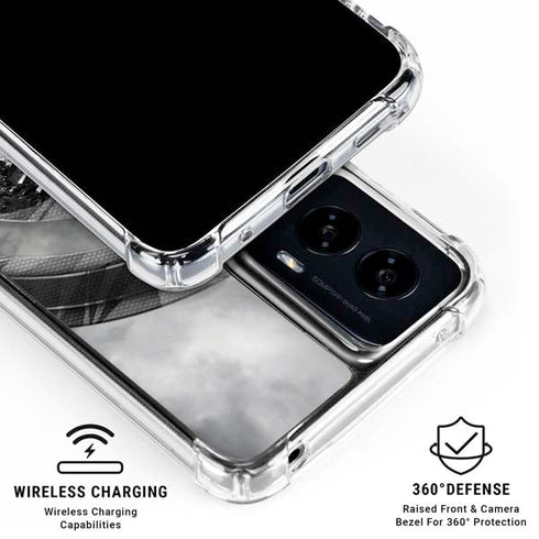 The Justice League (2017) Cyborg Poster Moto G Power 5G (2024) Clear Case