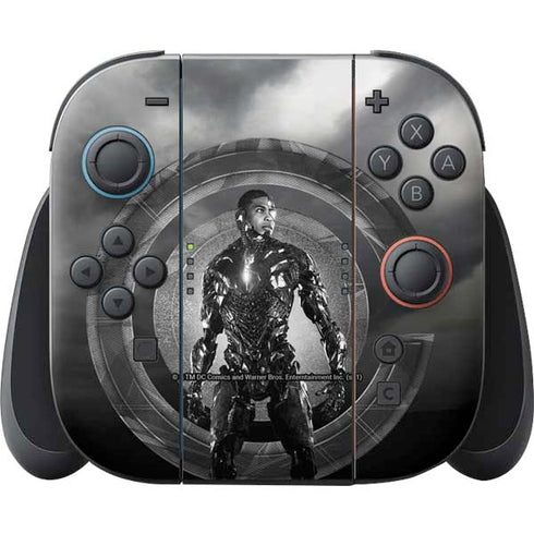 The Justice League (2017) Cyborg Poster Nintendo Skins