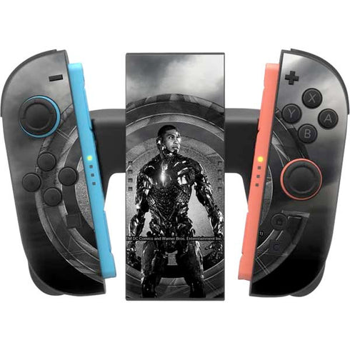 The Justice League (2017) Cyborg Poster Nintendo Switch 2 (2025) Joy-Con Controller Skin