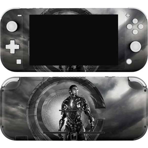 The Justice League (2017) Cyborg Poster Nintendo Switch Lite Skin