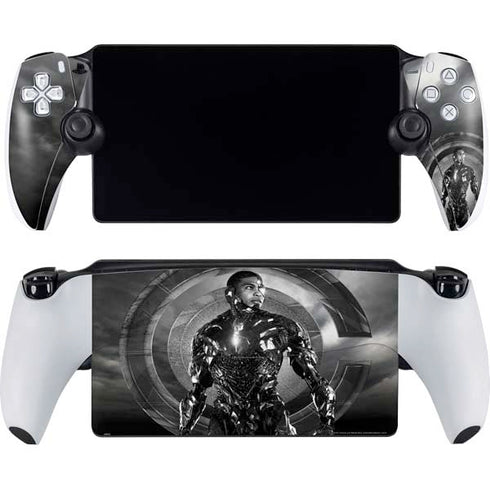 The Justice League (2017) Cyborg Poster PlayStation Portal Remote Player Skin