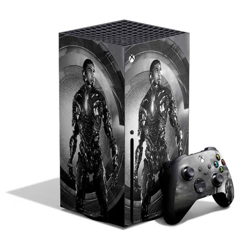 The Justice League (2017) Cyborg Poster Xbox Series X Bundle Skin