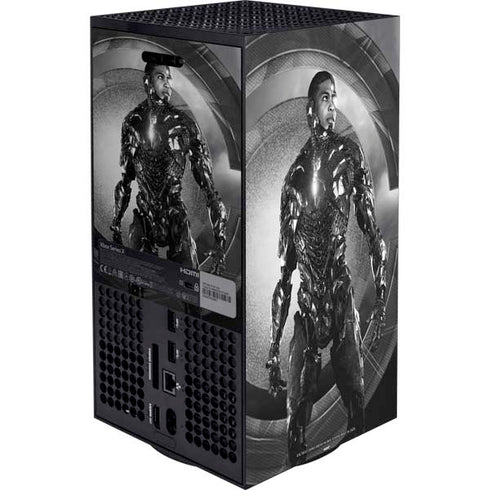 The Justice League (2017) Cyborg Poster Xbox Series X Bundle Skin