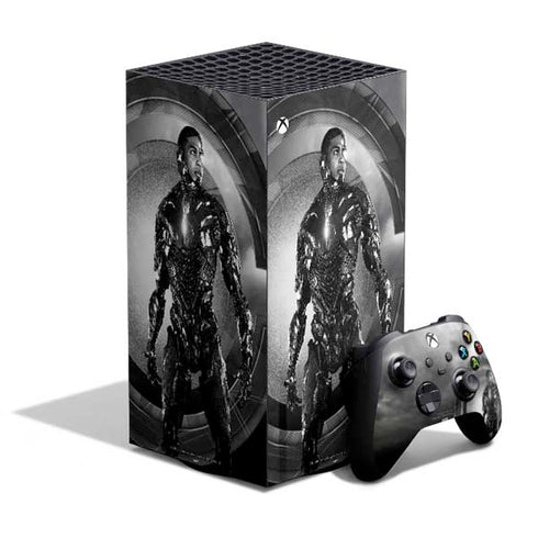 The Justice League (2017) Cyborg Poster XBox Series X Digital Edition Bundle Skin