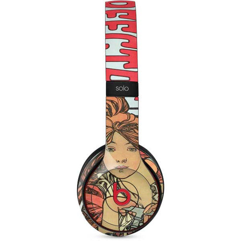 Alphonse Mucha Cycles Perfecta Beats Solo 3 Wireless Skin