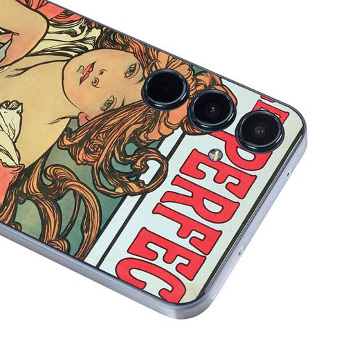 Alphonse Mucha Cycles Perfecta Galaxy A35 5G Skin