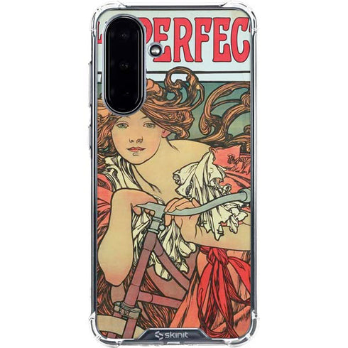 Alphonse Mucha Cycles Perfecta Galaxy A36 5G Clear Case