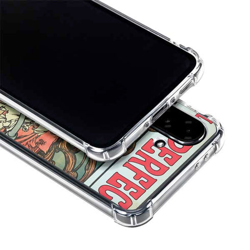 Alphonse Mucha Cycles Perfecta Galaxy A36 5G Clear Case