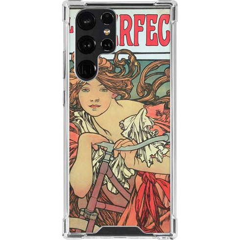 Alphonse Mucha Cycles Perfecta Galaxy S23 Ultra Clear Case