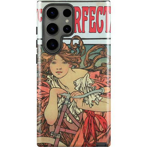 Alphonse Mucha Cycles Perfecta Galaxy S23 Ultra Pro Case