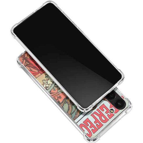 Alphonse Mucha Cycles Perfecta Galaxy S24 FE Clear Case
