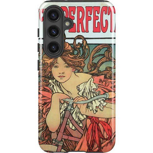 Alphonse Mucha Cycles Perfecta Galaxy S25 Impact Case