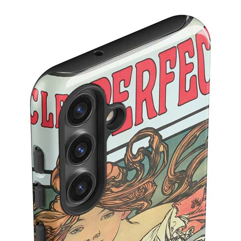 Alphonse Mucha Cycles Perfecta Galaxy S25 Impact Case