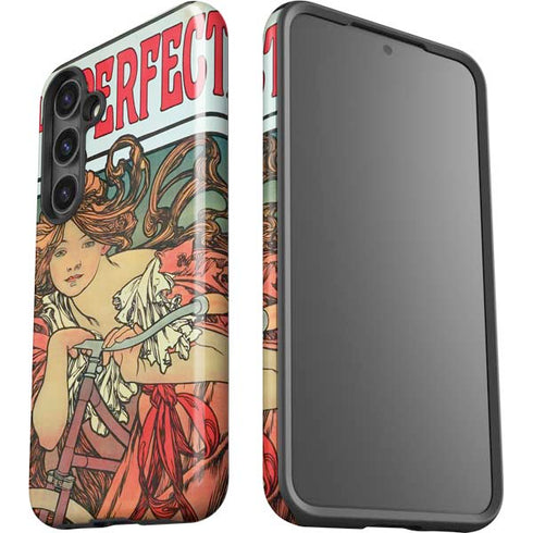 Alphonse Mucha Cycles Perfecta Galaxy S25 Impact Case