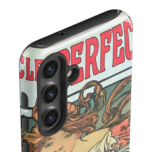 Alphonse Mucha Cycles Perfecta Galaxy S25 Plus Impact Case