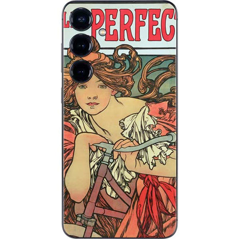 Alphonse Mucha Cycles Perfecta Galaxy S25 Plus Skin