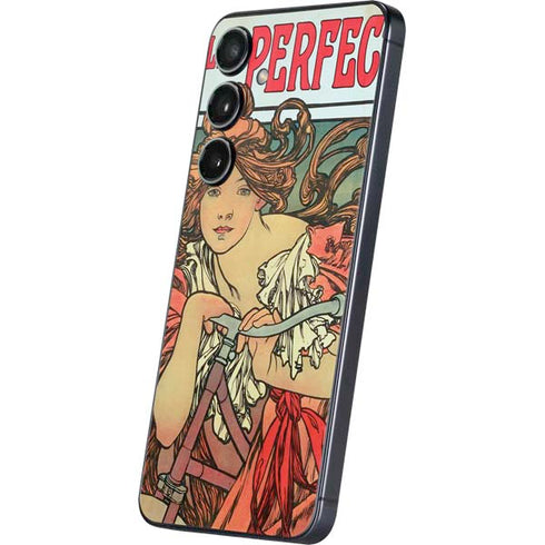 Alphonse Mucha Cycles Perfecta Galaxy S24 Plus Skin