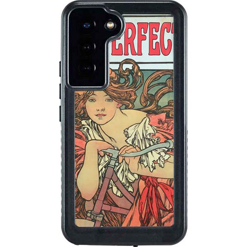 Alphonse Mucha Cycles Perfecta Galaxy S24 Plus Waterproof Case