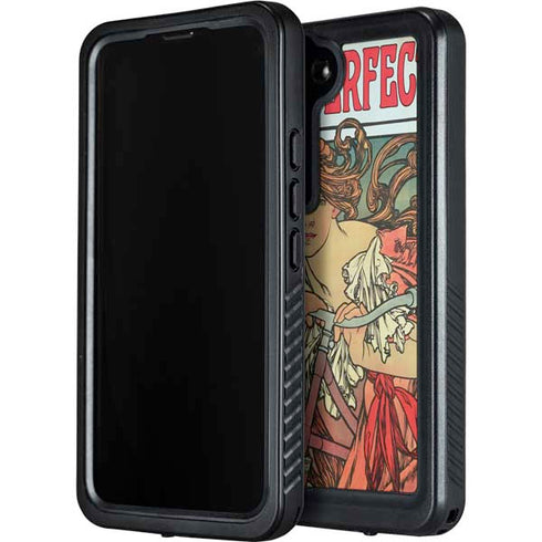 Alphonse Mucha Cycles Perfecta Galaxy S24 Plus Waterproof Case